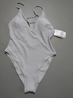 Wunderschöner H&M Lurex Badeanzug Neu - Bild 1 von 4