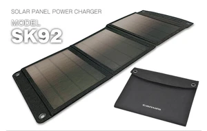 Cargador Solar Eléctrico Tama 30W Panel Plegable USB-C PD USB-A IP65 TSK92K Japón - Imagen 1 de 6