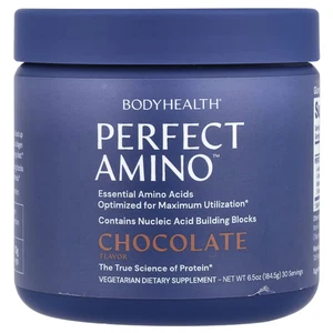 2 x BodyHealth, Perfect Amino™, cioccolato, 184,5 g (6,5 g) - Foto 1 di 2