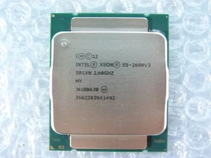 1PJR Intel Xeon E5 2690 v3 2.6GHz SR1XN Haswell EP M1 Socket2011 3(LGA) MY - Picture 1 of 2