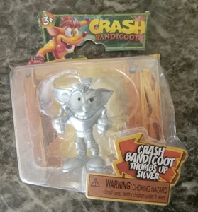 Jakks Pacific 2023 - Crash Bandicoot - Thumbs Up Silver Variant - 2,5 Zoll - NEU - Bild 1 von 11
