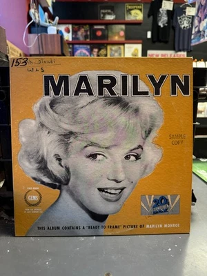Marilyn Monroe "Marilyn" LP Mono Promo 1962 20th Century Cloud Labels w/ Photo - Image 1 of 4