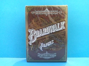 EIN DECK NEU VERSIEGELT "THE FANTASTIC BOARDWALK PAPERS" SPIELKARTEN BLAUE KRONE - Bild 1 von 6