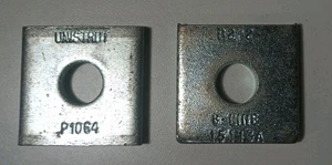 1/2" Square Washers Unistrut Channel (QTY 10) P1064, 15113A 1 - 5/8" Square - Picture 1 of 1