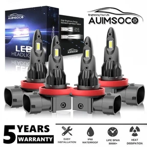 For Chevy Silverado 2500 HD 3500 HD 2020-2025 LED Headlight Kit Cool White Bulb - Foto 1 di 18