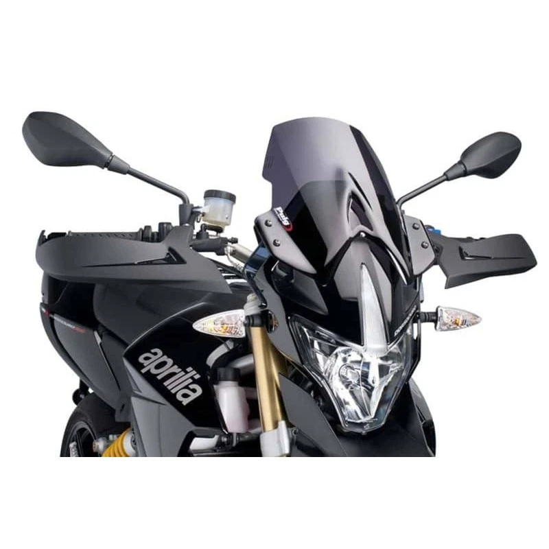 PUIG NAKED N.G. TOURING SCREEN FIT ON APRILIA DORSODURO 750 08-16 DARK SMOKE - Image 1 of 1