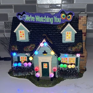 RARE Dept 56 Glares & Stares House Snow Village Halloween 4036590 from 2014 - Bild 1 von 8
