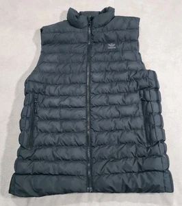 Chaleco Adidas Para Hombre Mediano Negro Bodywarmer Acolchado Acolchado Trifolio Original Talla M - Imagen 1 de 8