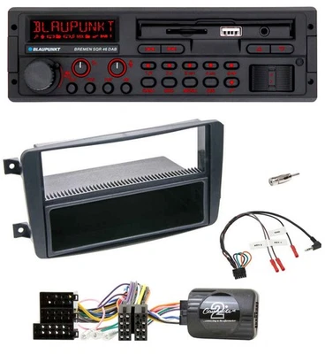 Blaupunkt SD Lenkrad USB Bluetooth DAB Autoradio für Mercedes C W203 2000-2004 L - Bild 1 von 4