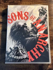 Sons Of Anarchy Season 3 DVD 2011 4-Disc Set - Picture 1 of 4