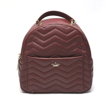 Kate Spade Backpack Quilted Bordeaux Backpack/Daypack — 第 1/4 张图片