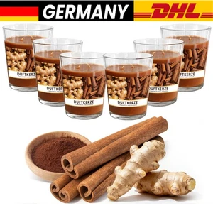 Duftkerzen Raumdüfte Raumerfrischer Glaskerze Duftkerze Duft Kerze Design Glas - Bild 1 von 9