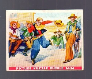 Tarjeta de la serie Wild West 1933 # 19 - Gum, Inc (tipo 1) - Imagen 1 de 2