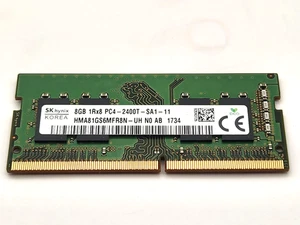 Hynix 8GB PC4-2400T 1Rx8 HMA81GS6MFR8N-UH NO AB Laptop memory - Picture 1 of 1