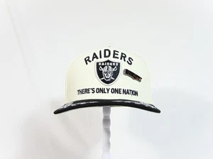New Era Las Vegas Raiders 2025 Draft Day A Frame 59FIFTY Hat & Pin Sz 7 3/8 RARE - Picture 1 of 12