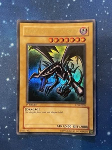 2002 Yu-Gi-Oh LOB 1ST EDITION ULTRA RED-EYES BLACK DRAGON LDB-P070 Near Mint New - Picture 1 of 4