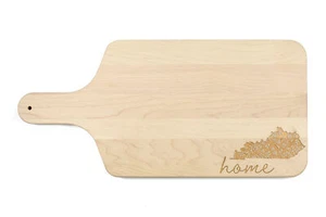 Creative Products Floral Home State - Kentucky 17 x 8 Maple Paddle Cutting Board - Picture 1 of 1