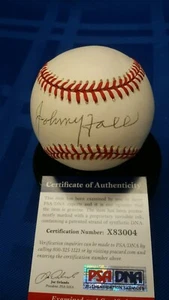 John Hale Autogramm NL White Baseball. PSA Authenticated. - Bild 1 von 3