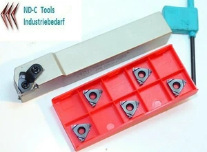 5x 16ER-V-Iso-3,0 Steigung 60° +1 Halter (R) 20X20 K16 für Stahl & Edelstahl - Picture 1 of 2