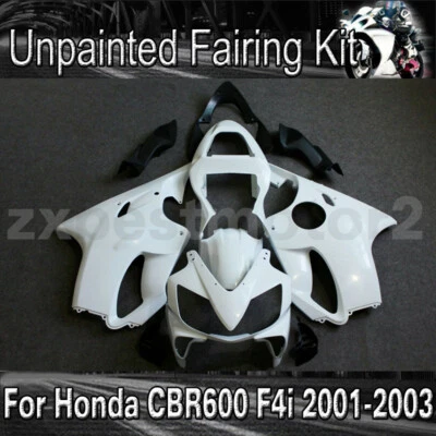 Unpainted Fairing Kit For 2001-2003 Honda CBR600 F4i ABS Injection Mold Bodywork - Image 1 of 4