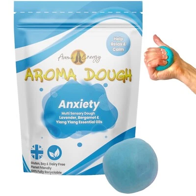 AROMA ENERGY Anxiety Aroma Dough Multi Sensory Therapy Dough Putty Mood Calming Essential Oil