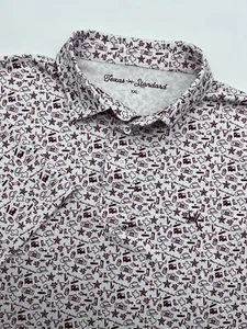 Texas Standard Polo Shirt Mens XXL Maroon Traditions Casual Short Sleeve Stretch - Picture 1 of 10