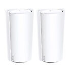 TP-LINK Deco XE200(2-pack) - Weiß - Intern - Mesh-System - 600 m² - 0 - 40 °C