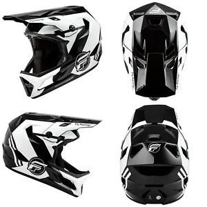 New '24 Fly Racing Rayce Bicycle Bike BMX MTB Helmet Black White All Sizes