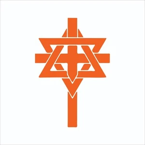 Star of David Cross Vinyl Decal / Sticker 2(TWO) Pack - Picture 1 of 15