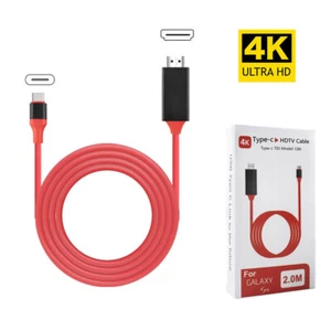 Cavo adattatore USB-C tipo C a 4K HDMI HDTV per Samsung Galaxy S8 S9 Macbook - Foto 1 di 20