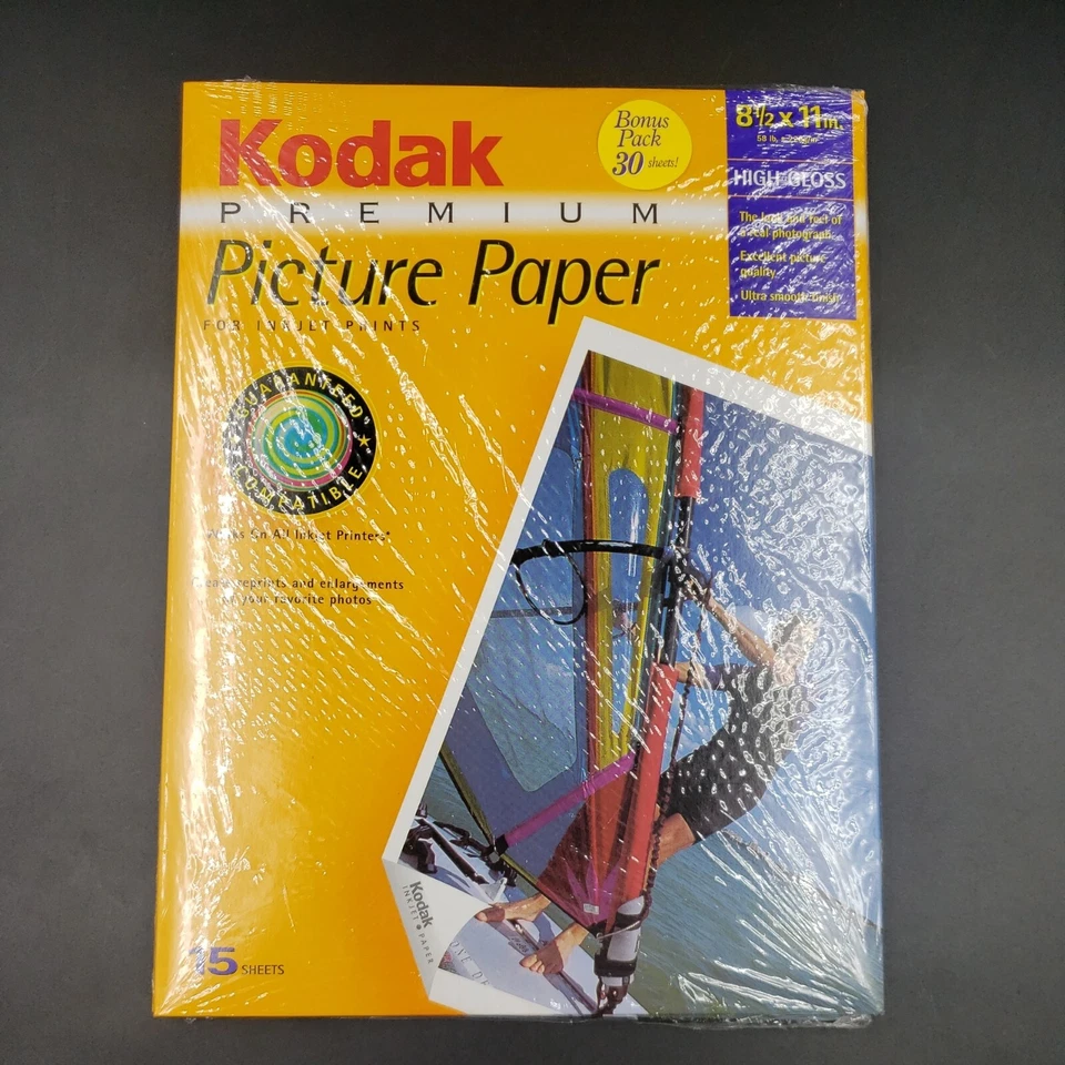 Kodak Premium Picture Paper for Inkjet Printers 8 Mil. 47 of 50 Still There 8x10