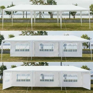 10'x30' Outdoor Wedding Event Tent Waterproof Canopy Sun Shelter 5 Side w/Window - Picture 1 of 11