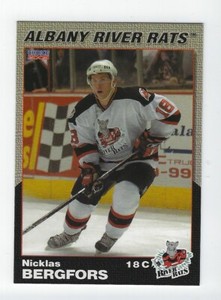 2005-06 Albany River Rats (AHL) Nicklas Bergfors