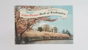 Vintage 1960's Prince's Color Picture Book of Washington DC Map Photos - Bild 1 von 5
