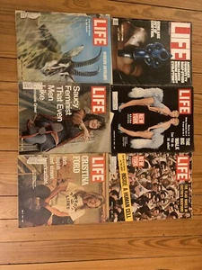 Life Magazine - 6 Issues - Picture 1 of 2