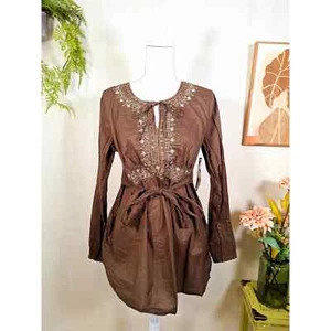 Motherhood Maternity Women's Maternity Long-Sleeved Shirt New - Picture 1 of 8