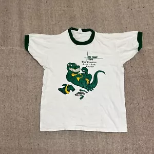 Vintage Girl Scouts Shirt Mens Small White 1960s Day Camp - Picture 1 of 8