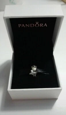 Charm Disney Pandora, uccellino in argento con zirconi, con garanzia - Immagine 1 di 4