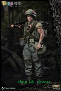 Damtoys 78038 1/6 U.S. Marine Corps Tet Offensive 1968 Vietnam War Action Figure - Picture 1 of 10