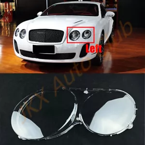 For Bentley Continental GT 2005-2012 p Left Side Headlight Lens Frame+Seal Glue - Bild 1 von 11