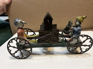 VINTAGE GUSSEISEN SPIELZEUG ""DING DONG BELL PUSSY IST NICHT IM GUT"". So süß! - Bild 1 von 12