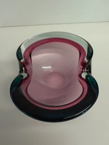 Archimede Seguso Murano Glass Bowl/Ashtray MCM - Picture 1 of 3