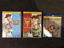 Toy Story 1, 2 & 3 (3 DVD Bundle, PAL R4) VGC + Free Postage
