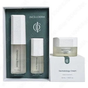 INCELLDERM 3 SET Dermatology First Package Booster + Serum + Active Cream - Picture 1 of 3