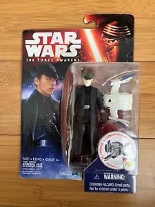 BNIB 3.75" STAR WARS THE FORCE AWAKENS FIRST ORDER GENERAL HUX FIGURE HASBRO - Picture 1 of 4