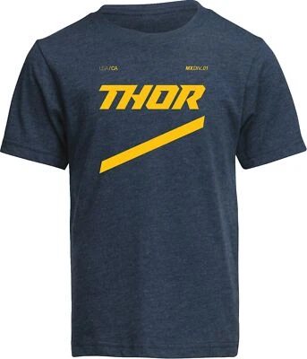 Thor Brave S24 Youth Short Sleeve T-Shirt Navy Blue - Image 1 of 2