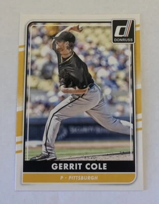 Gerrit Cole 2016 Donruss #96 Pittsburgh Pirates - Image 1 of 2