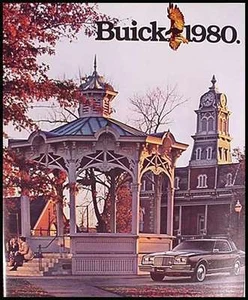 1980 Buick Dlx Color Brochure Regal Riviera LeSabre - Picture 1 of 1