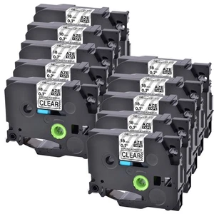10PK Compatible con Brother P-Touch Cinta Adhesiva Fuerte TZe TZ-S141 18mm - Imagen 1 de 11
