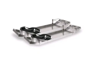 MARSHALLTOWN Concrete Stainless Steel Knee Boards with Knee Pads, Contractor-... - Picture 1 of 6